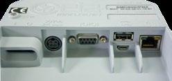 Anti-tamper on/off switch, RS-232, USB, 10/100 baset Ethernet interface, Wi-Fi, data logger,