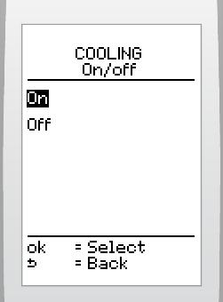 To access the cancel override menu if more than one override is active (hot water heating and heating / cooling). 6.