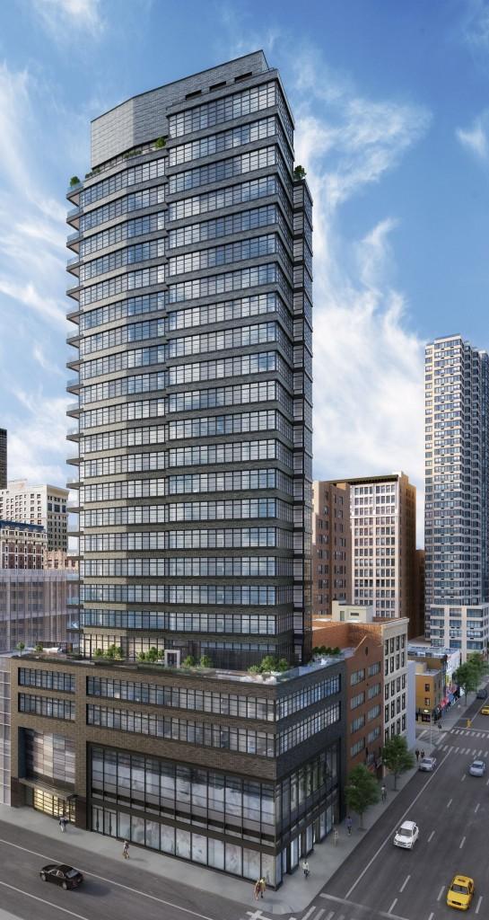For The Woolworth Tower Residences, we purchased the upper 30 floors and built 33 condominium homes with the use of a single hoist.