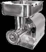 08-0801-W 08-1201-W pro series Electric Meat Grinder & Sausage Stuffers Stainless steel construction Powerful, permanently lubricated, air-cooled motor (120