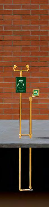 USE In outdoor facilities with extreme low or high temperatures. The floor equipment uses underground valves with automatic drains. The wall equipment is supplied inside the building.