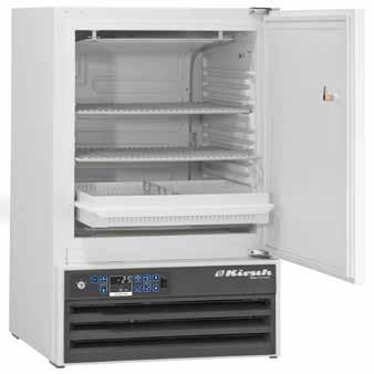 Pharmaceutical Freezer FROSTER-95 FROSTER- 95 95 l -5 to -25 USB 32 x1 x2 1 drawer and 2 shelves Standalone or undercounter installation Rapid freezing cycle Key switch Minimum/maximum temperature