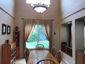 1. Location Location North Dining Room 2. Dining Room Walls and ceilings appear in good condition overall.