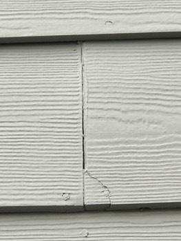 1. Siding Condition Exterior Areas Siding appeared in