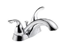10 3575RB LELAND 2 Handle Wide Spread Faucet - 3 hole 6-16" install - Metal