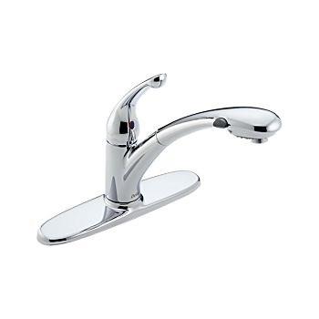 45 470-AR-DST Arctic Stainless $468.05 9178-DST 9178-AR-DST LELAND Single Handle Kitchen Pull Down Faucet - Arctic Stainless $331.85 $373.95 9178-RB-DST Venetian Bronze $481.