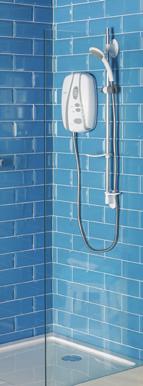 Premier models are supplied with a soap dish, hose retainer, 6 mode shower head, 456mm riser rail and a 1.25 metre flexible shower hose.