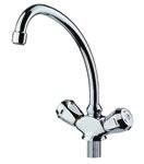 300mm swivel spout, perfect for dishwashing Optional 450mm and 600mm spouts also available Monoblock chrome vented mixer tap accessory for