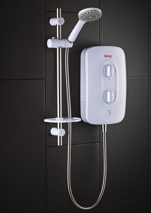 Bright Electric Shower NEW FOR SUMMER 2017 At Redring we know installers time is money.