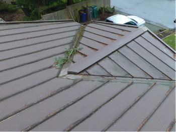 Roof surface is appeared in good condition overall.