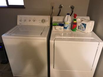 1. Location Basement bathroom Basement Laundry Room 2. Condition Ceiling and walls are in good condition overall.