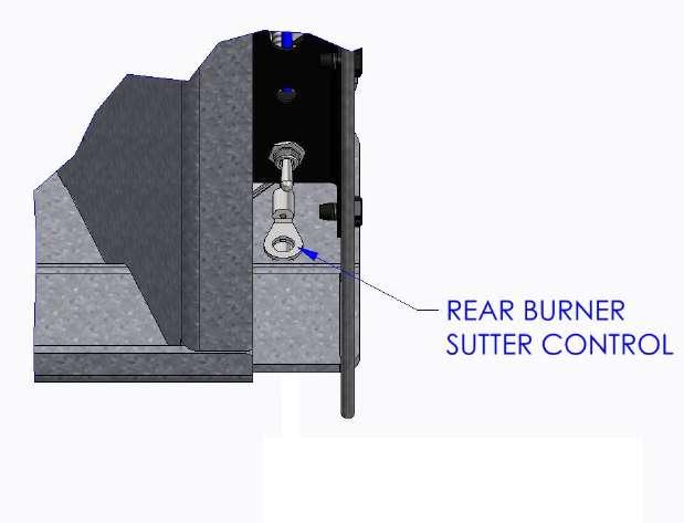 FLAME APPEARANCE ADJUSTMENT During the initial installation, the air shutter opening should be checked to be certain that the shutter is set correctly at 1/8" to 1/4" open for natural gas and 1/4"