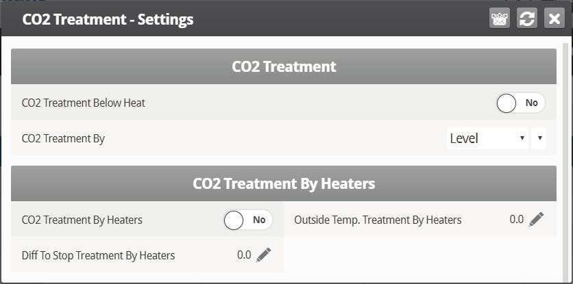 o Duration: Number of seconds the controller maintains the increased level of ventilation 3. Set the CO2 Sensor Alarm. 4. If required, click and set the parameters. 3.5.