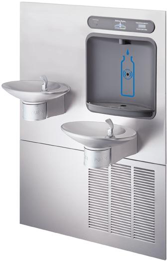 Halsey Taylor Owners Manual OVL Fountains with Dual Stream Bubbler and HydroBoost Bottle Filler INSTALLER Review these instructions before beginning installation.