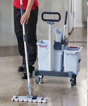 All you need is the magnetic frame, telescopic handle and either a durable or disposable mop and you are ready to clean.