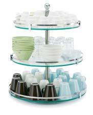 300 Hackman stand for glasses and cups The stylish and handy Hackman stand for glasses and cups fits a variety of cups, glasses and plates.