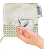 Hand & Face Wipe pouch size: 8.5 x 8 x 1.5 d Spray Bottle 1 oz. (30ml) Laundry Bag for dirty cloth wipes is included in pouch laundry bag size: 7.25 x 13.