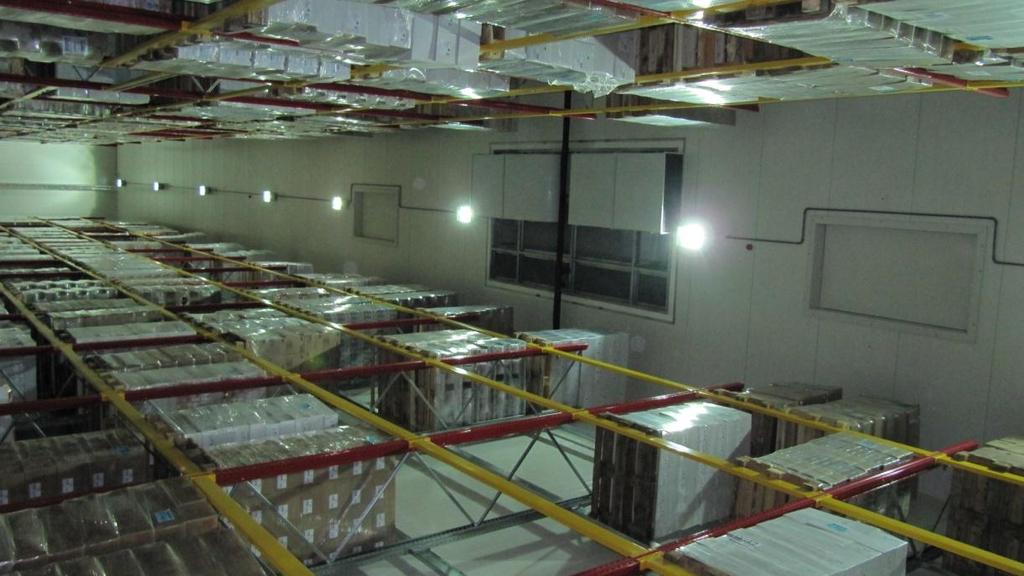 Logistic centre Freezer