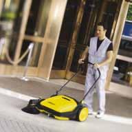 Accessories for walk-behind sweepers Accessories for walk-behind sweepers. Walk-behind sweepers can achieve excellent cleaning results with the right accessories.