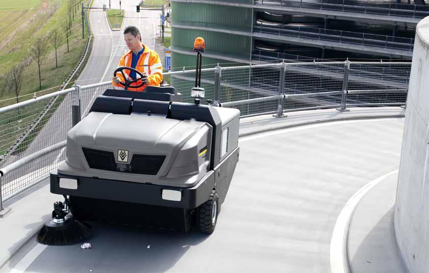 Industrial sweepers and vacuum sweepers For the highest demands in trade and industry. Kärcher sweepers are always state of the art.