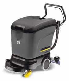 Walk-behind scrubber driers BD/BR 40/25 C Bp Fast and thorough cleaning for small areas. These walk-behind scrubber driers are suitable for maintenance cleaning and for quick clean-ups.