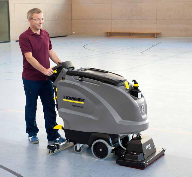 Accessories for scrubber-driers Floor scrubbers / Scrubber driers One machine that does both. Now that s using your head.