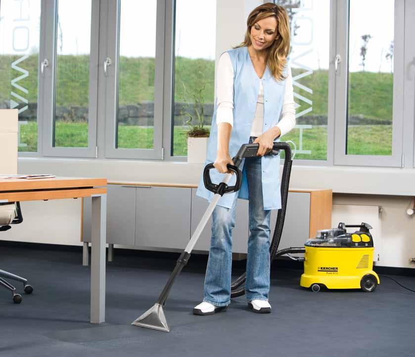 Carpet Extractors Efficient fiber-deep cleaning.