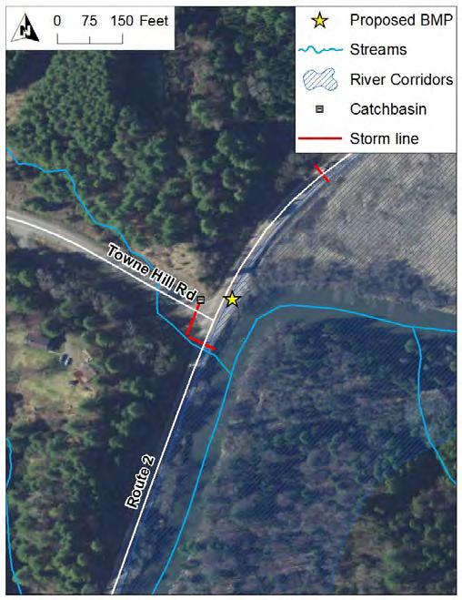 East Montpelier SWMP Preliminary BMP Summary Sheet BMP ID #: 19 Site name: Route 2 Pull-Off Route 2 and Towne Hill Rd, East Montpelier, VT Filter Strip / Buffer