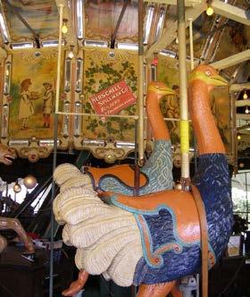 carousel was made in North Tonawanda, New York, and