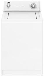 DRYER, CLOTHES TN-007A Approximately 27" W x 25" D x 43 1/2" H; Standard capacity; porcelain top and drum, other areas of acrylic enamel or porcelain; 1/4 HP motor; permanently lubricated overload