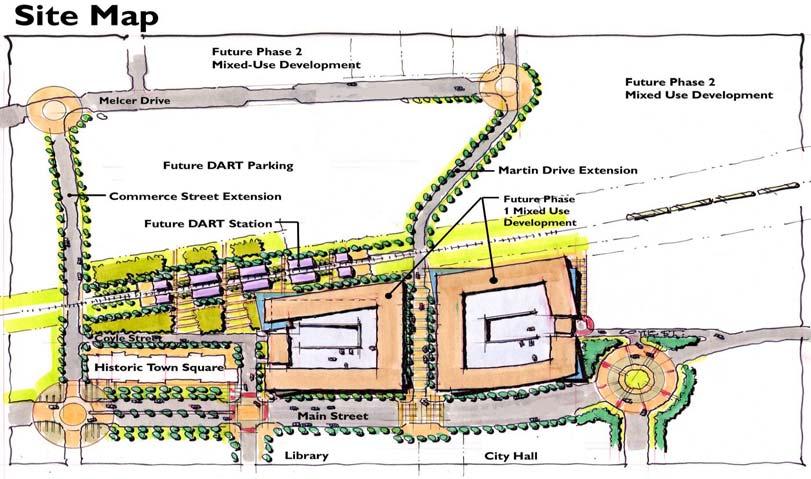 Rowlett Downtown Mixed Use Development Project Description Project Location: Project Size: Project Uses: and Number of Res.