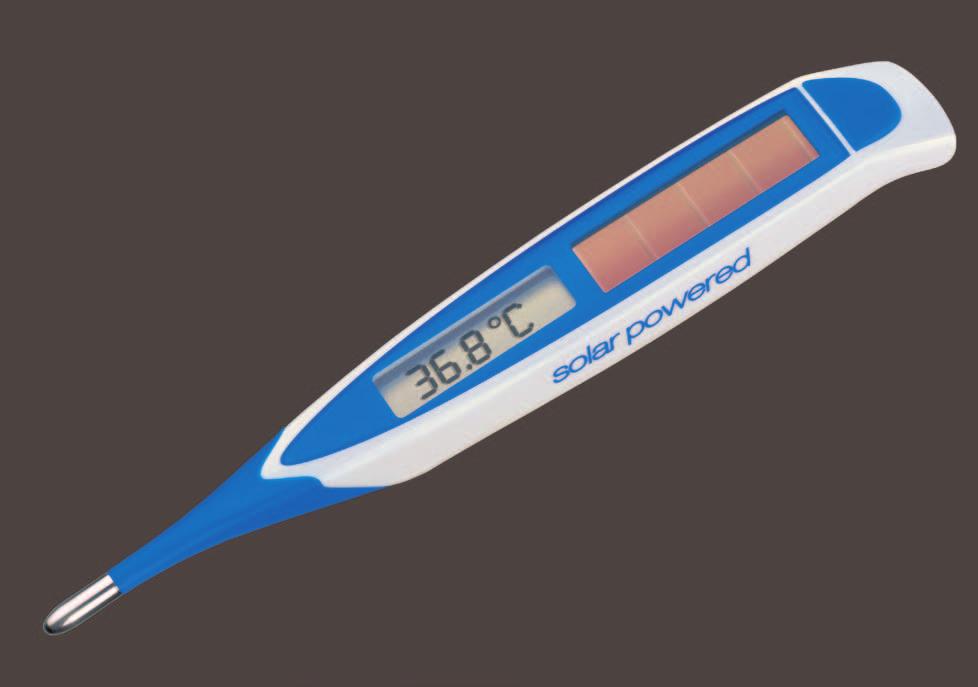 The only analogue thermometer without mercury worldwide!