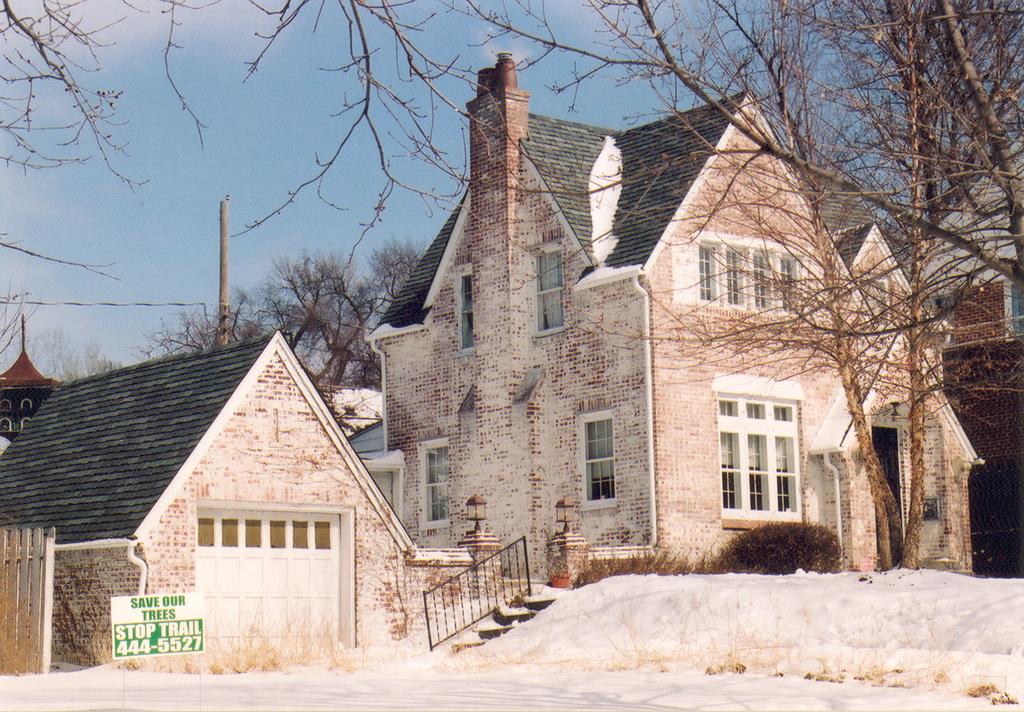 1½-story Tudor cottage,