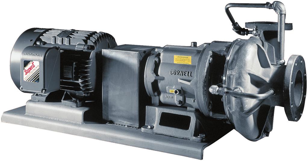 PUMPS FOR HOT LIQUIDS Cornell Pump s series of hot liquids pumps boasts robust construction, proved design, and Cornell quality.