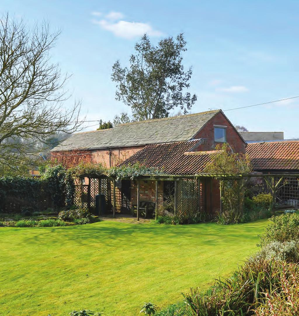 Outside The property occupies a prominent corner plot position in the centre of Ragdale village set behind a low brick wall, established hedge and neat lawn.