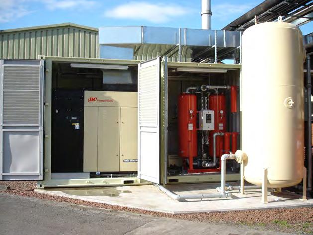 Following detailed energy audits carried out on behalf of the Carbon Trust and the installation of high efficiency compressed air system our client achieved