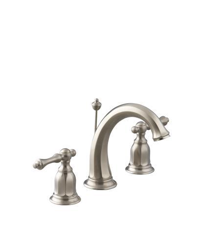 HANDLES Two-handle widespread lavatory faucet for 8" centers KOHLER ceramic disc valves exceed industry longevity standards two times for a lifetime of