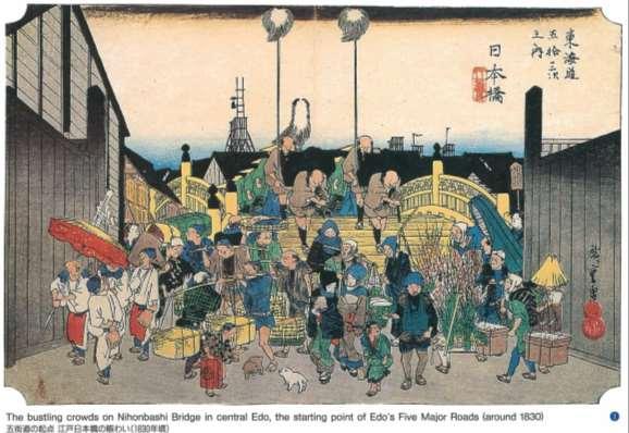2. History: Transport Edo City was one of the largest cities in 19c with a population of 1 million.