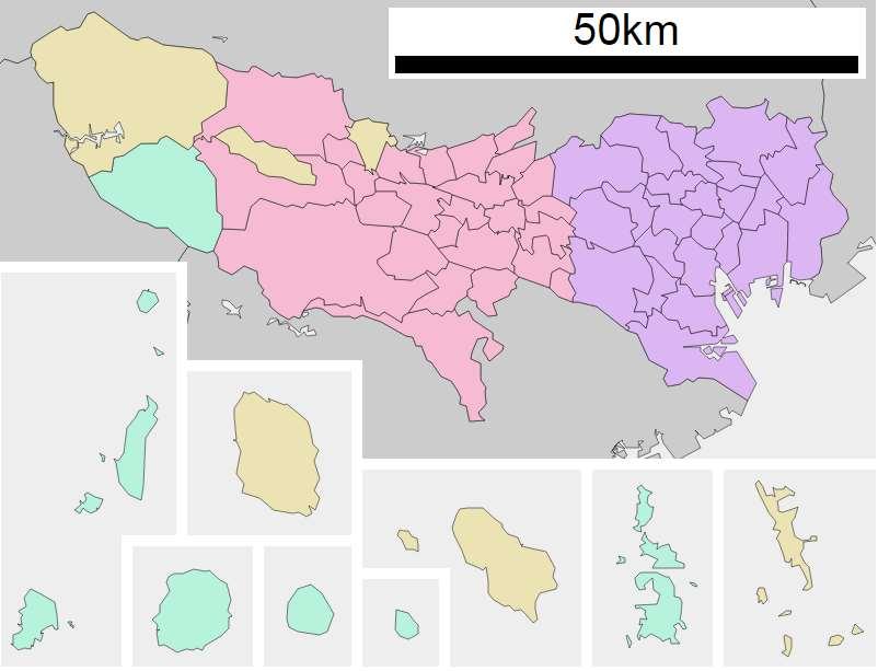 The area of TMG and surrounding 3 prefectures is often referred to as Tokyo Region. It has 36M people, 13,562 km 2, 2,649 ppl/km 2.
