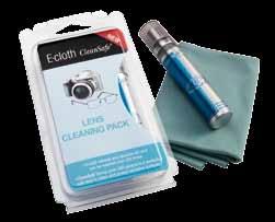 protection. Ideal to clean and protect all types of lens including cameras, video cameras, spectacles and binoculars.