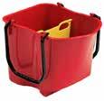 WRING MOP SYSTEM ACCESSORY PRODUCT DETAILS ACCESSORIES FRED buckets, 6.5 gallon Item# 8107A Item# 8107B ALPHA buckets, 4.