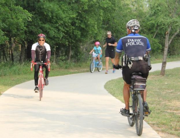 Trail Patrol (multi-level) Park Police provide law enforcement function and distribute
