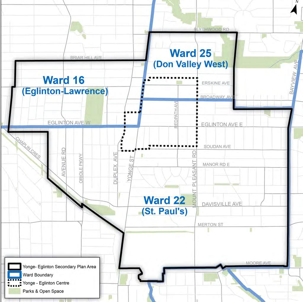 WELCOME DID YOU KNOW? MIDTOWN IS REPRESENTED BY 3 CITY COUNCILLORS: WARD 16 EGLINTON-LAWRENCE WARD 22 ST.