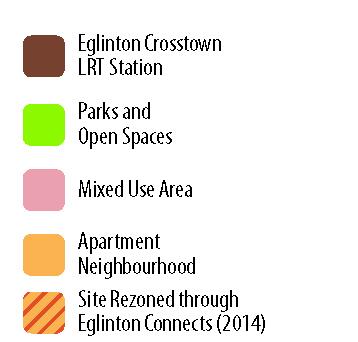 City staff are investigating redesignations within the Eglinton East Apartment Neighbourhood and Bayview Village