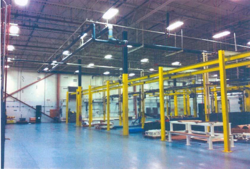 MANUFACTURING AND WAREHOUSING SPACES Four (4) major manufacturing and warehousing spaces designated G1-4 along with engineering tool room or pilot facility and several light assembly rooms and spaces.