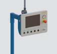 central tool lubrication system control system with a touch panel simple entering