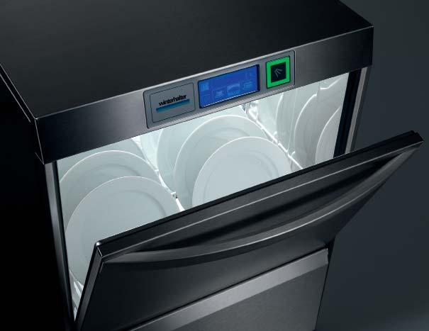 Dishwashing machines A fan of cleanliness, that offers a strong helping hand The new Winterhalter UC Series adapts flexibly to size, shape and how
