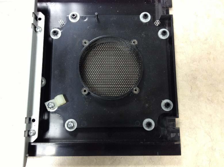 Carefully examine the existing installation of the back box speakers. Note the routing of the stock wiring.