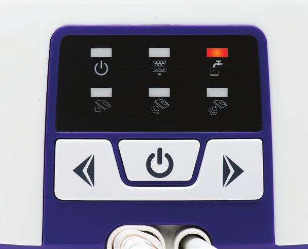 Iron has a safety auto-off function which turns the unit off automatically after 10 minutes of non-use If you need to turn the unit back on, simply press the ON/OFF button and follow instructions as