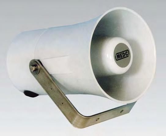 DB15 Range - SOUNDERS - Up to 117dB(A) Harsh Industrial & Marine Environments Features IP66 and IP67. Temperature range: 55 C to +70 C. Corrosion resistant grey painted GRP. Up to 117dB(A) output.